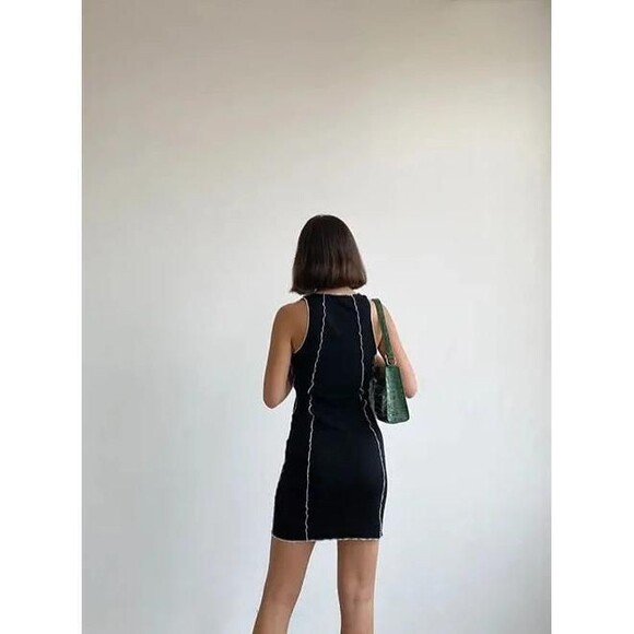 Bailey Rose Lettuce Hem Tank Dress - NWT - Picture 2 of 3